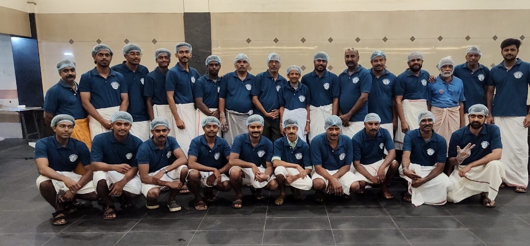 Naludesam Namboodiries event team in uniform